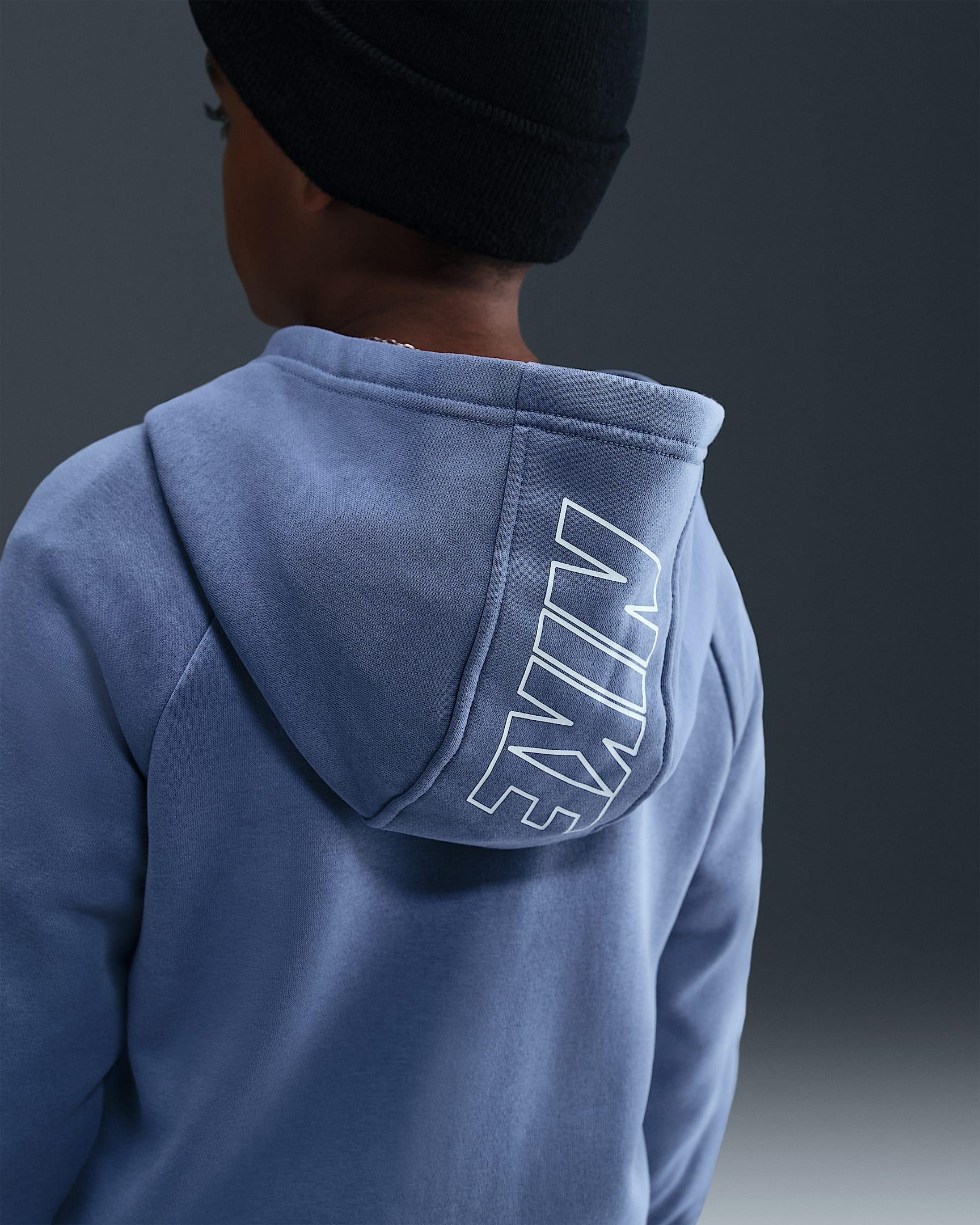 Sportswear Club Fleece<BR/>Tuta con cappuccio HQ9318 499 NIKE