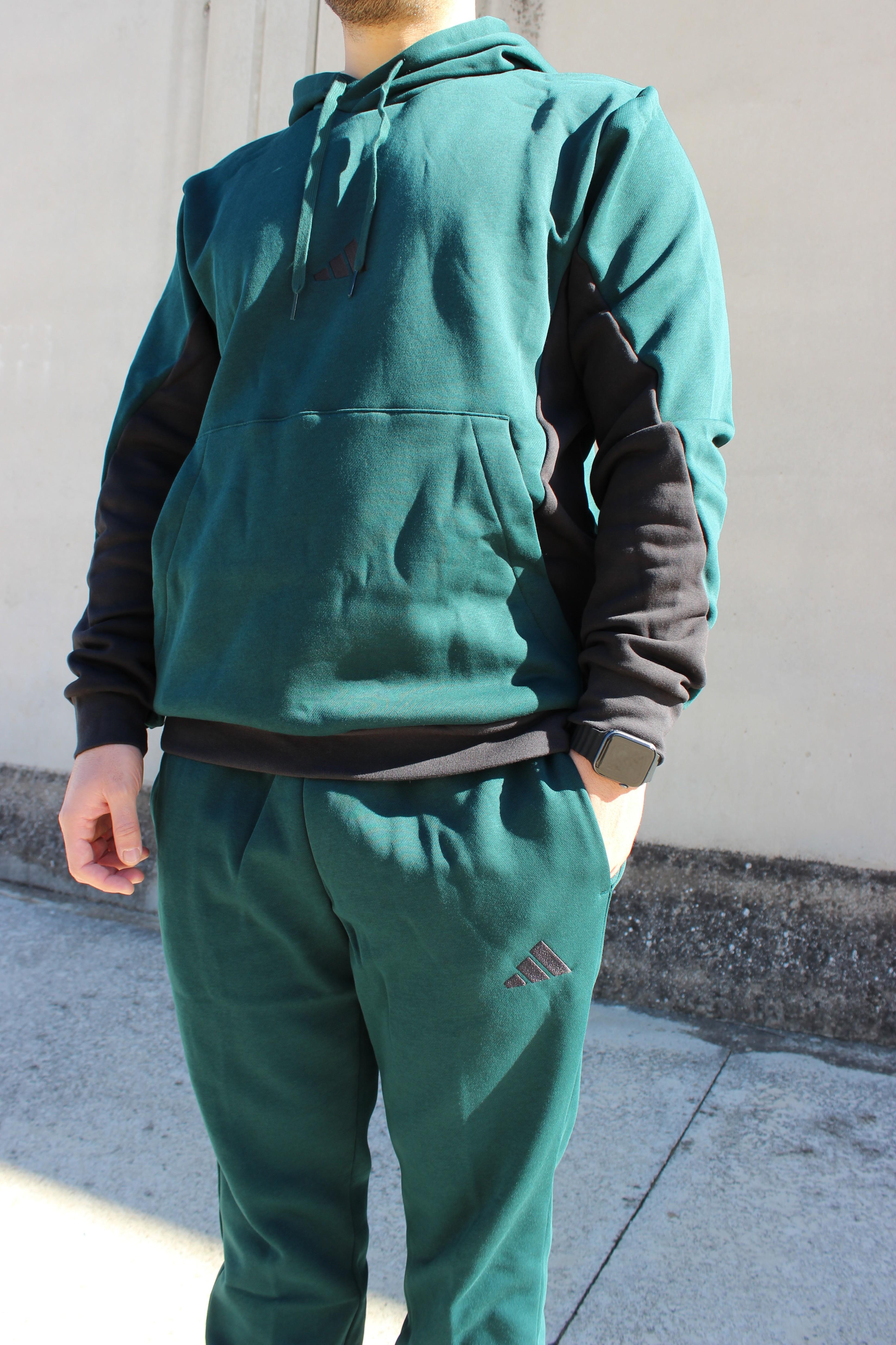 Adidas Tuta da Uomo Fleece Colorblock KB5266 UNI ADIDAS