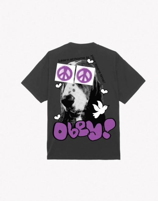 Peace Eyes 22MC0000962 VINTAGEBLACK OBEY