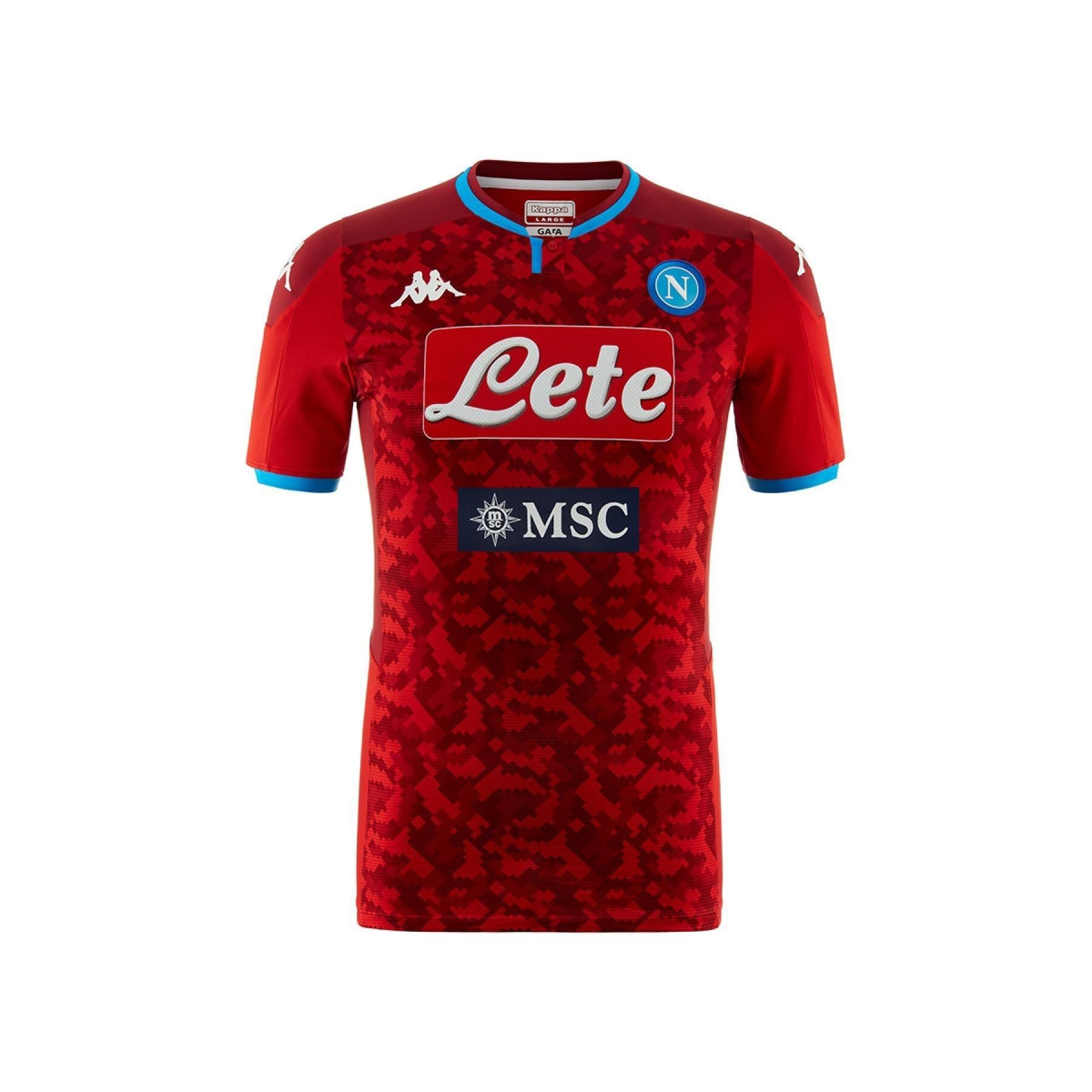 Maglia Ufficiale Ssc Napoli 2019/2020 Red 304NWE0 971 KAPPA