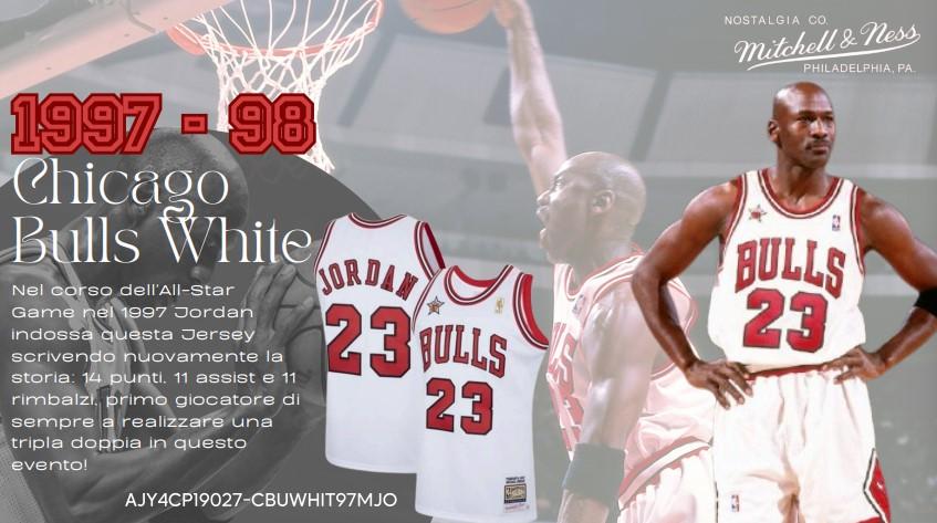 Autentic Jersey Chicago Bulls Michael Jordan All Star Game 1997/98 AJY4CP19027 CBUWHIT97MJO MITCHELL&NESS