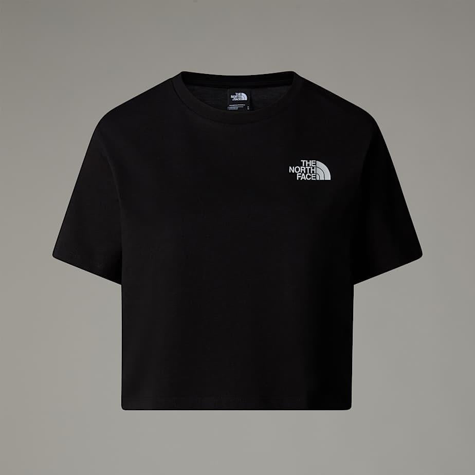 Simple Dome Cropped Slim tee NF0A87U4 JK31 THE NORTH FACE