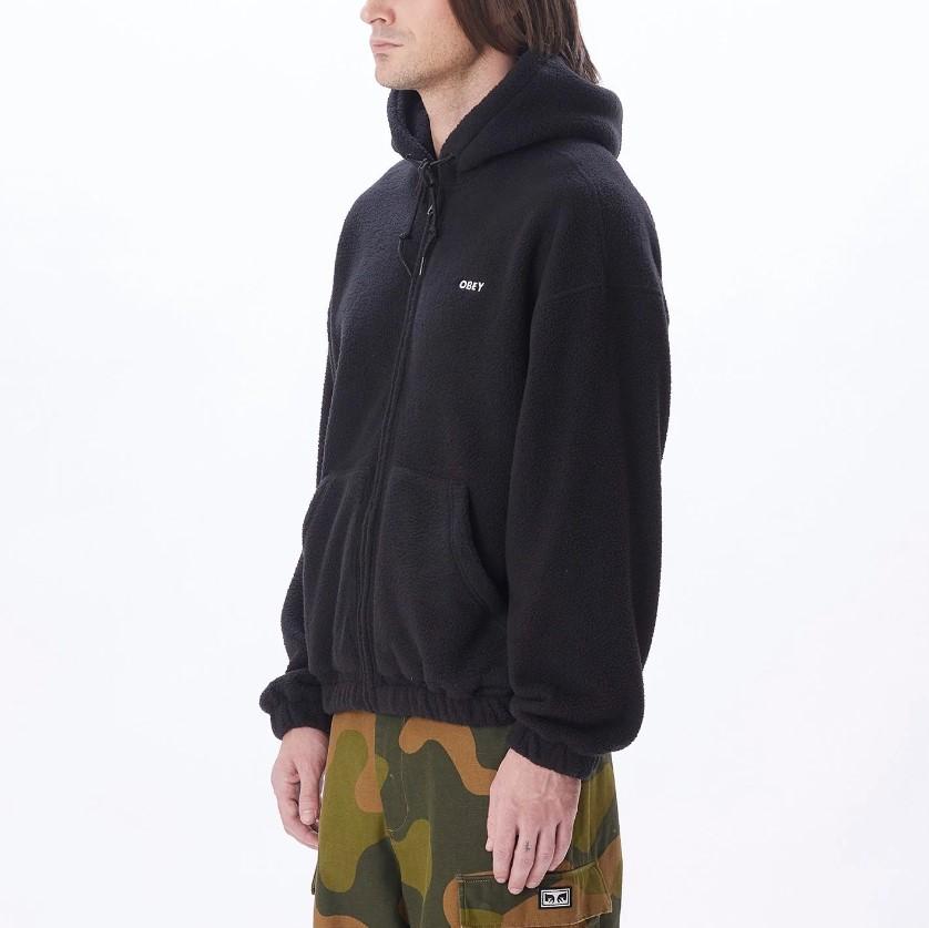 Gaze II Hooded Jacket 121800542 BLK OBEY