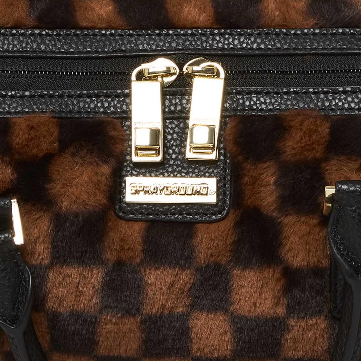 Fur Shark In Paris Mini Duffle 910D4931NSZ SPRAYGROUND
