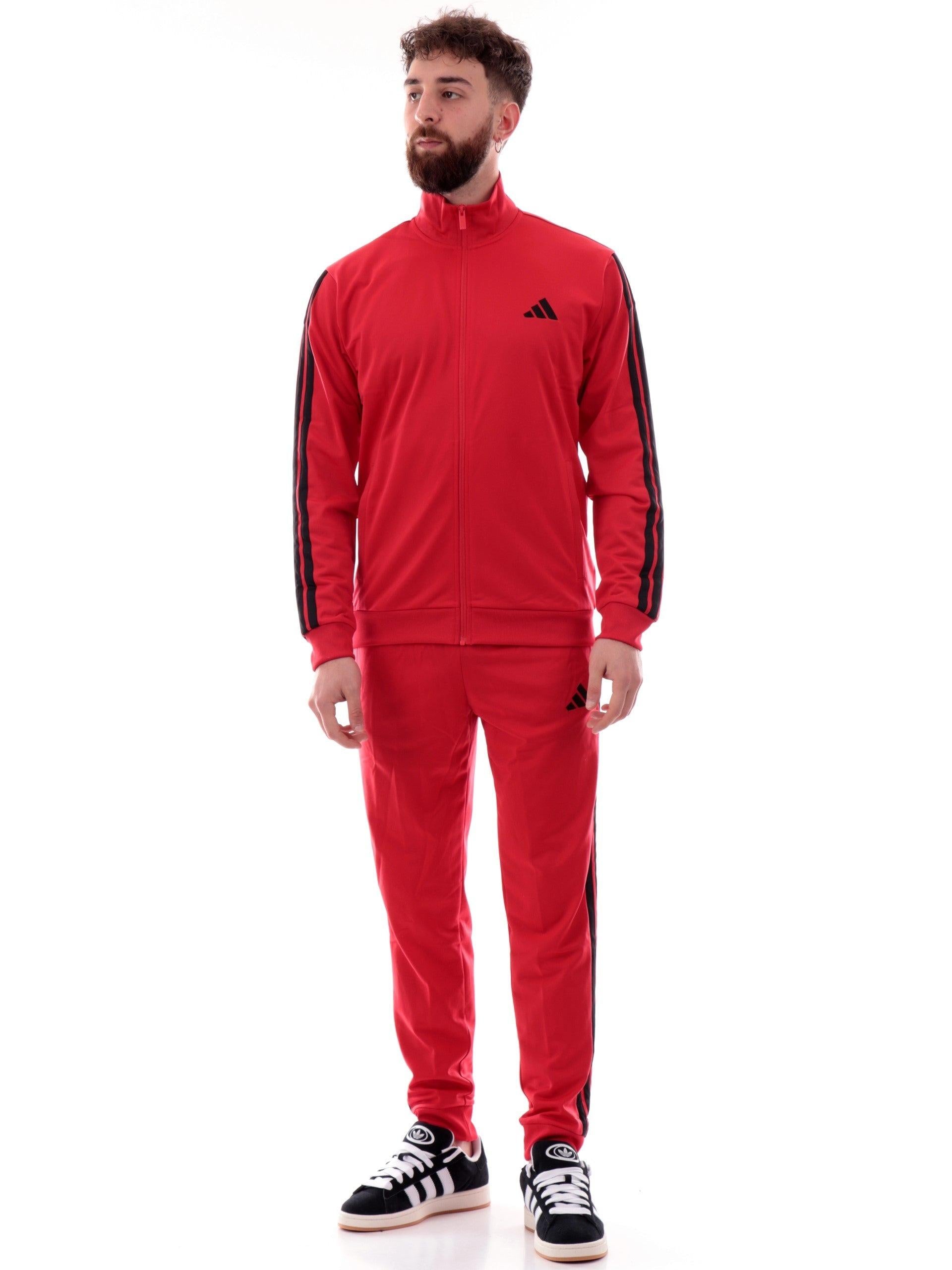 Tuta sportiva Basic 3 Strisce Tricot Track Suit JI8852 UNI ADIDAS