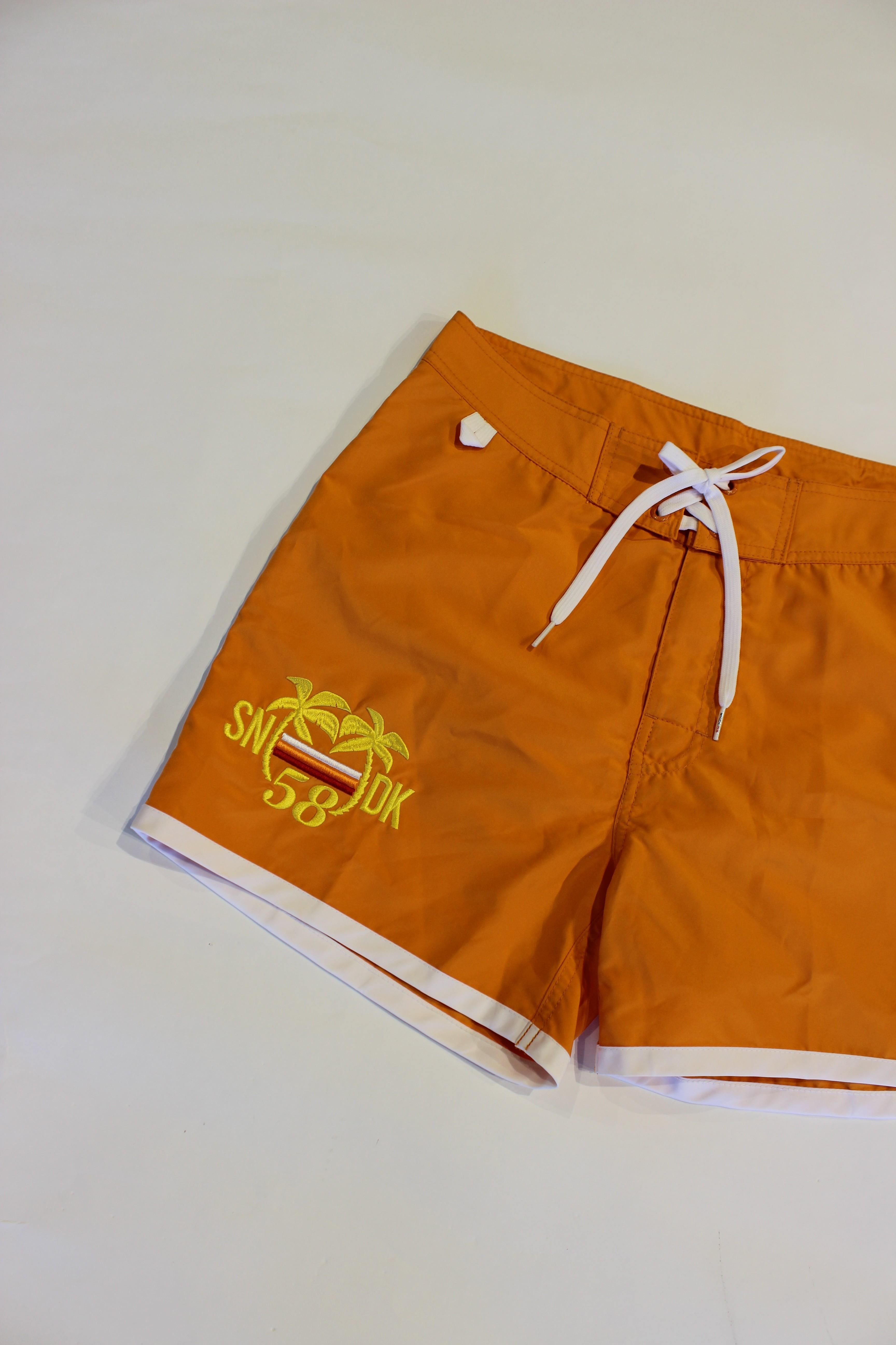 Costume Sundek SM660BDPOLS1 015ORANGE SUNDEK