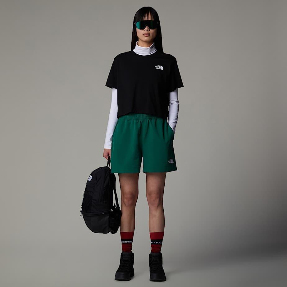 Simple Dome Cropped Slim tee NF0A87U4 JK31 THE NORTH FACE