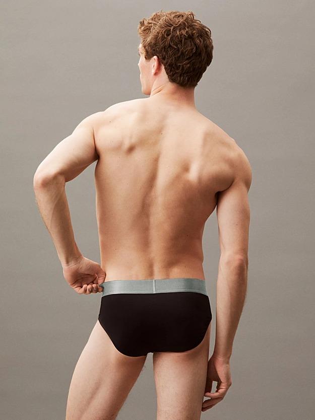 Slip con vestibilità a livello dei fianchi in confezione da 3 - Microfibre Stretch LV00NB4122 VSD CALVIN KLEIN