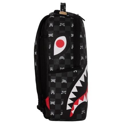 Gray Peeking Character Check 910B8872NSZ UNI SPRAYGROUND