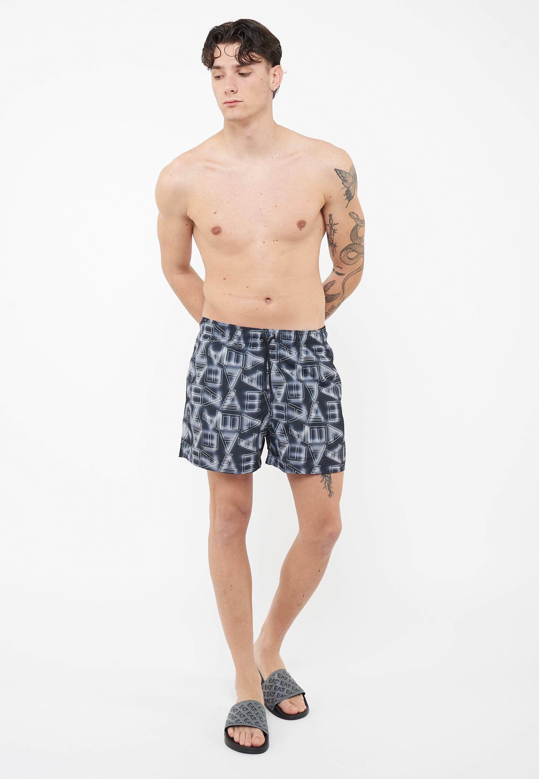 Man Woven Boxer Beachwear 7M001715 MC001 EA7