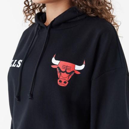 CROP HOODY 60435340 BLKFDR NEW ERA