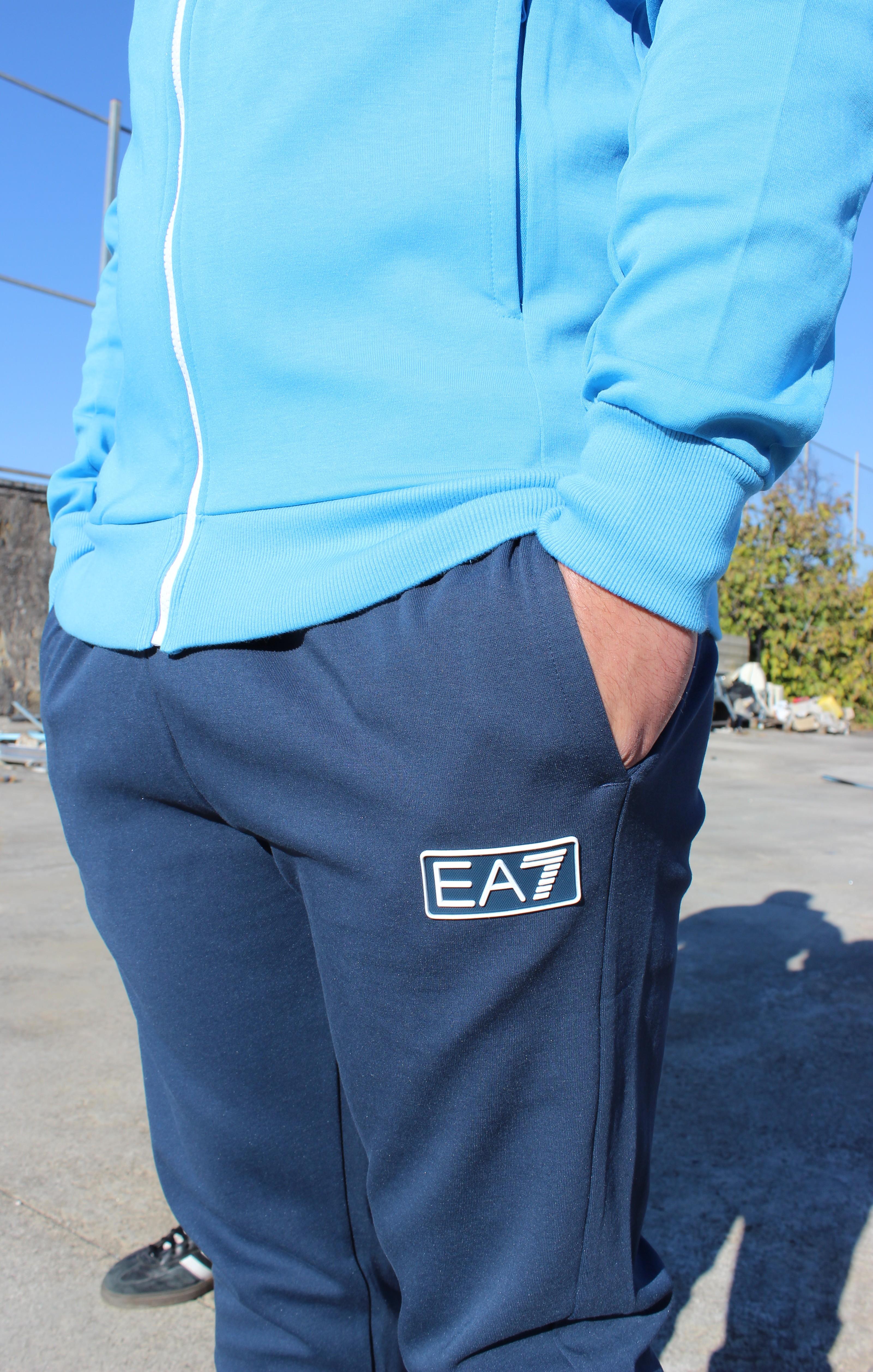 Tuta Polystretch Con capp TUTA INTERLOCK CON CAPP TEAM EA7