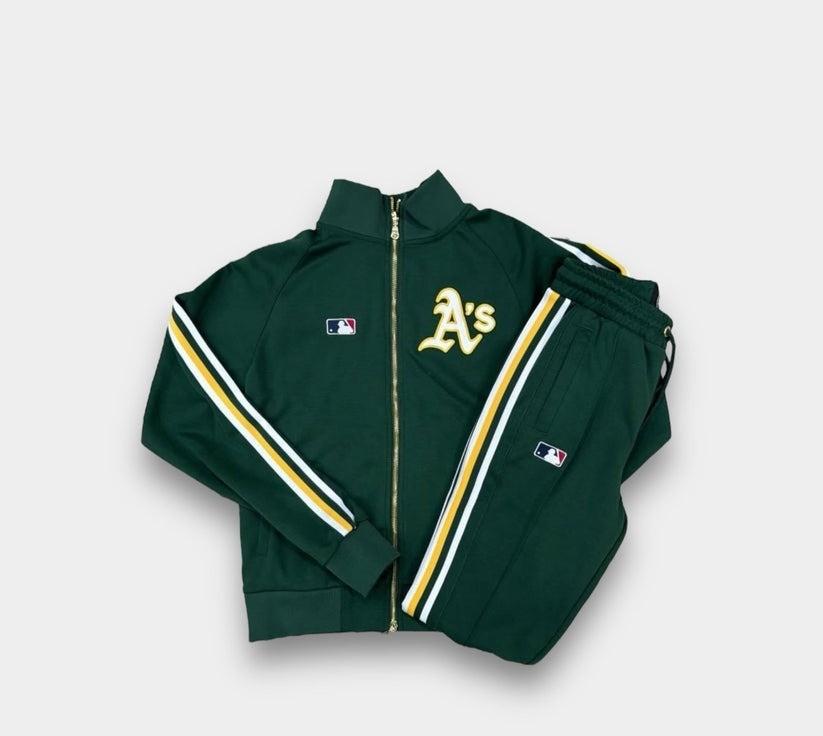 Tracksuit Jetway Oakland Athletics BB018PMIRPL636516 GREEN 47 BRAND