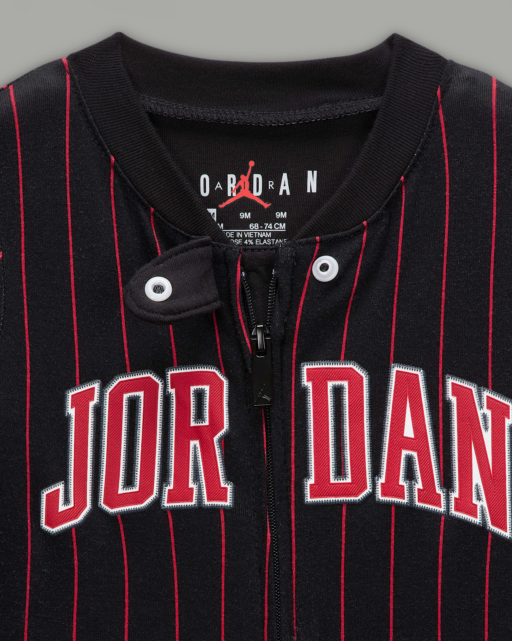 Baby 23 Jersey Footed Coverall 55F178 023 JORDAN