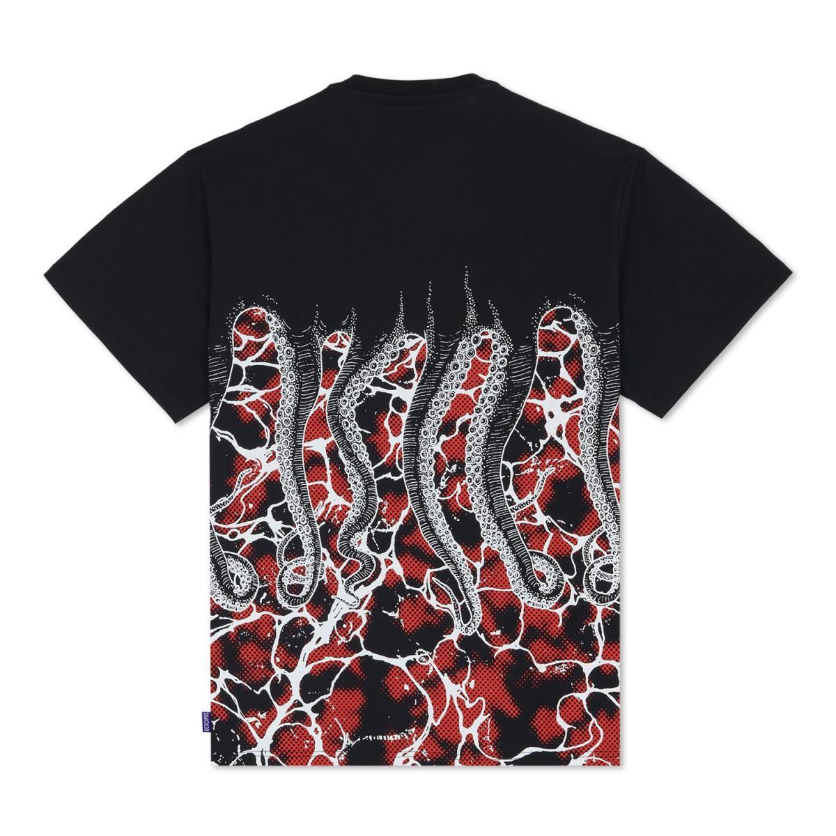 Marble TEE 23SOTS60 BLACK OCTOPUS