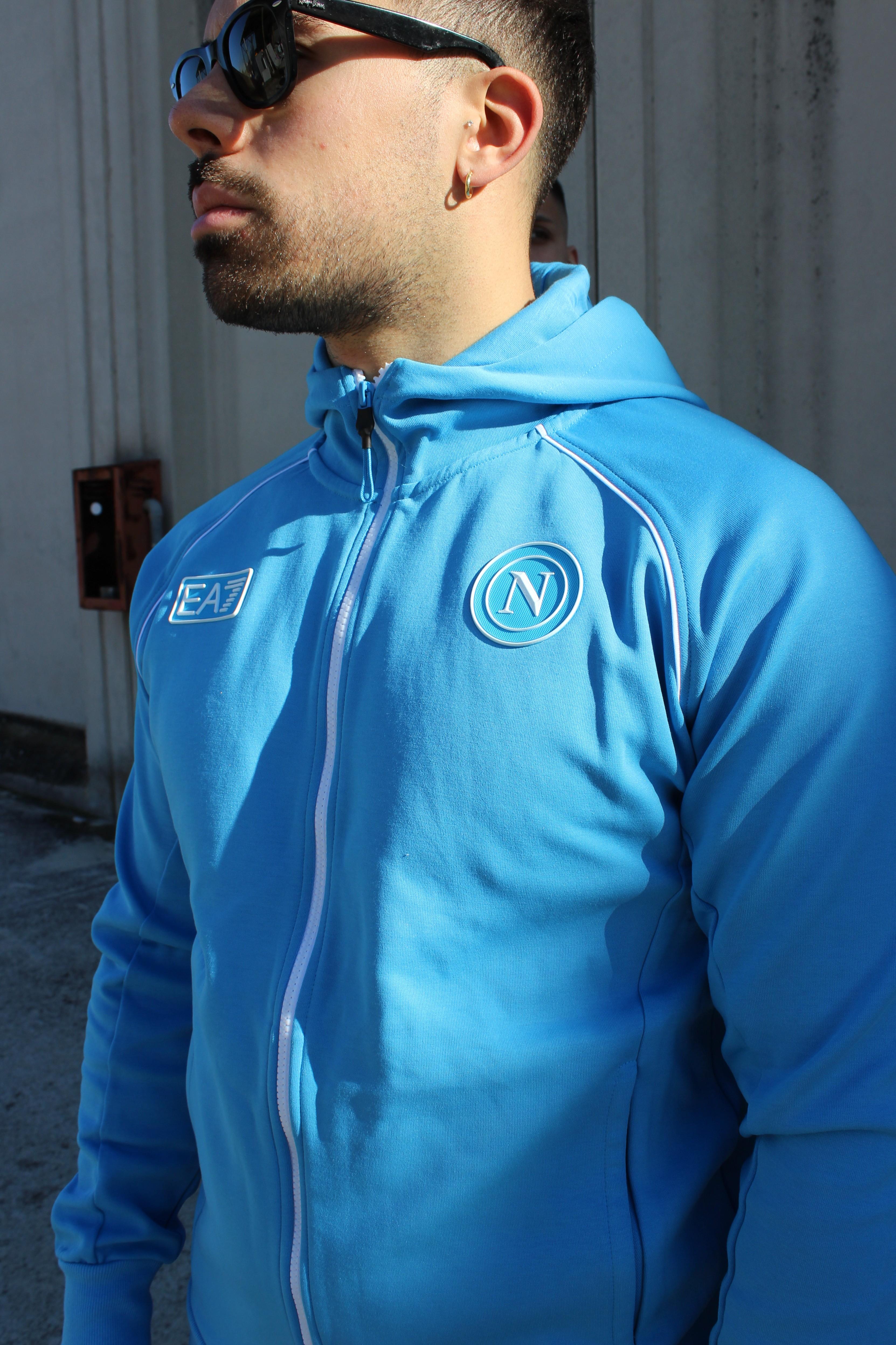 Tuta Polystretch Con capp TUTA INTERLOCK CON CAPP TEAM EA7