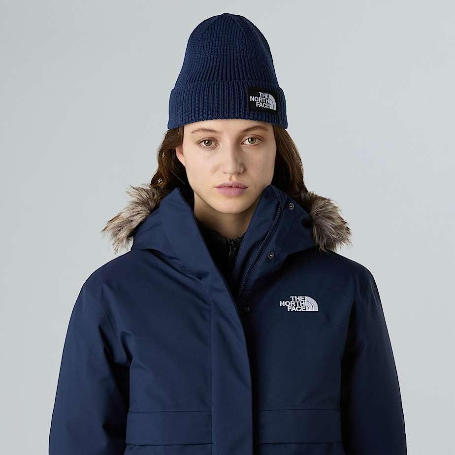 Tnf Logo Box Cuffed Beanie<BR/> NF0A8CHE 8K21 THE NORTH FACE