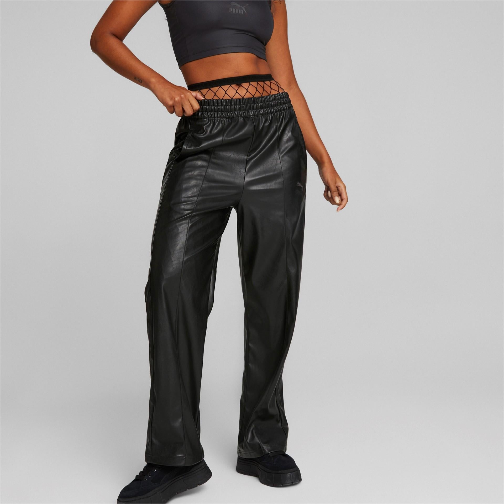 T7 Faux Leather Pants 535692 51 PUMA