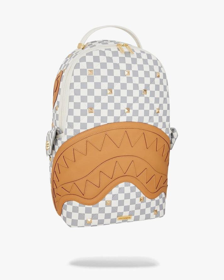 Cream henny quilt puff backpack 910B7537 NSZ SPRAYGROUND