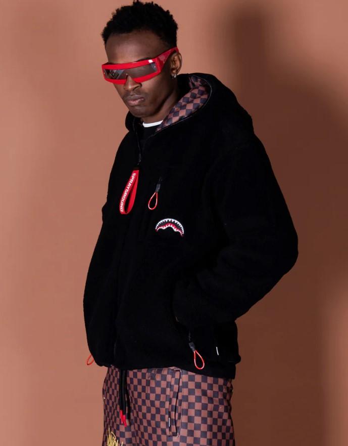 Shark in Paris Teddy REVERSIBLE SP407 UNI SPRAYGROUND