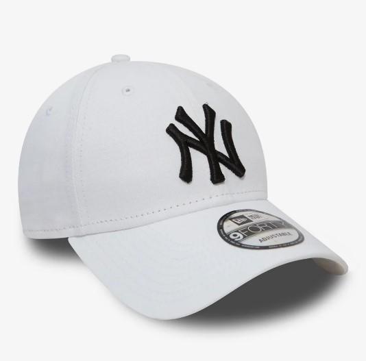 940 Leag Basic NY 10745455 WHT BLK NEW ERA