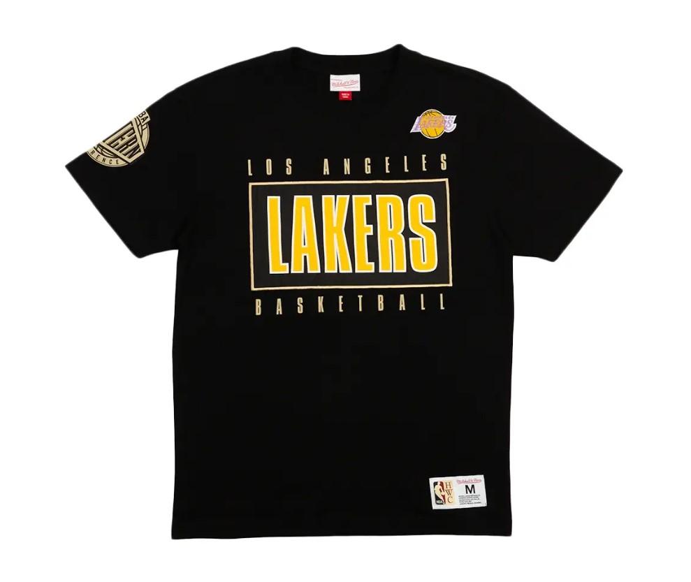 NBA Team Premium TCRW7096 LALBLCK MITCHELL&NESS