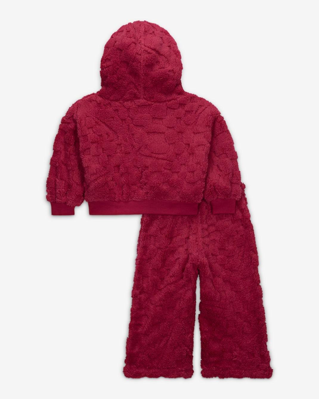 Cozy Baby (12-24M) Pullover Hoodie and Pants Set 16N458 ADZ NIKE