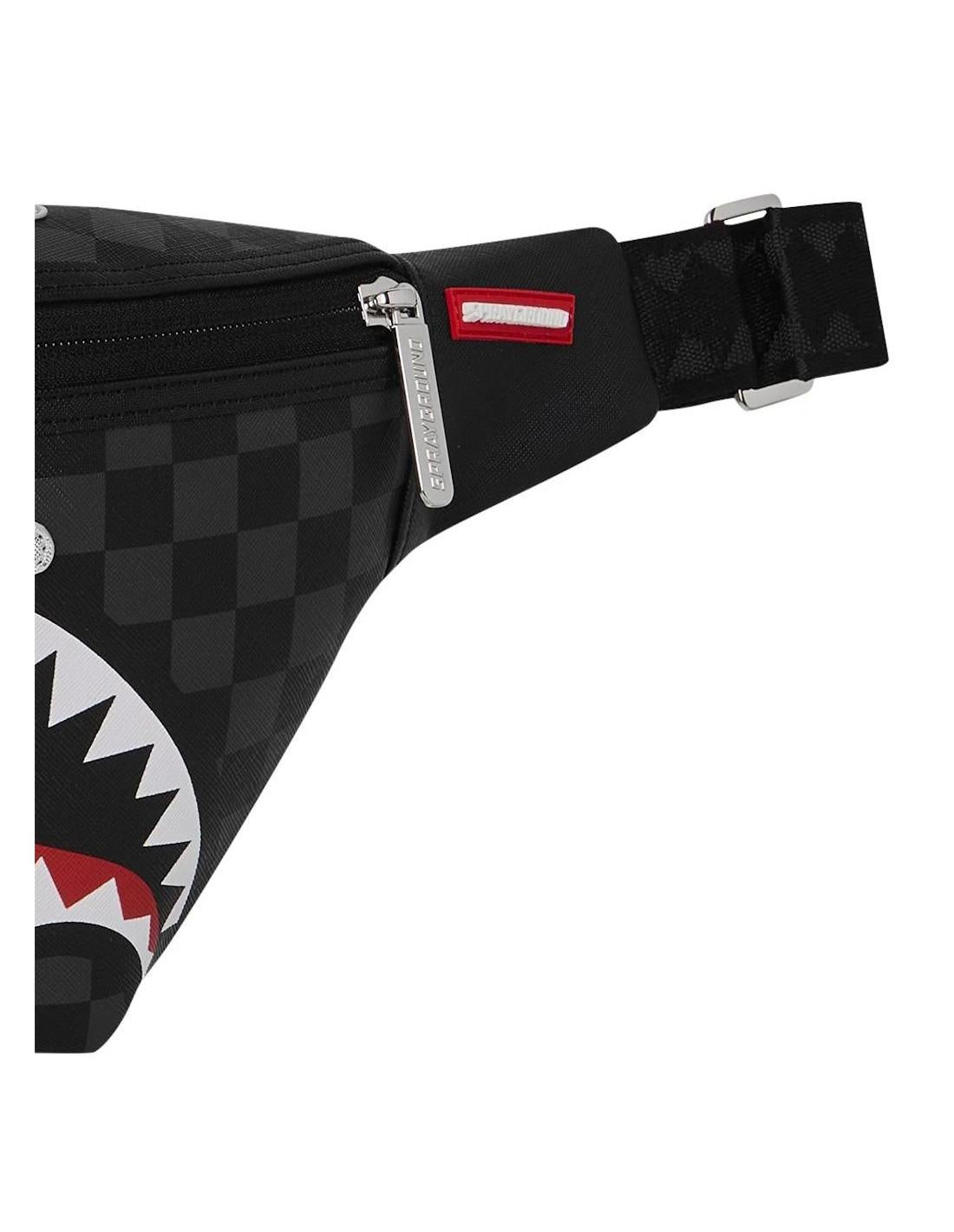 Silver Side Drip Black Check Savvy 910B8926NSZ UNI SPRAYGROUND