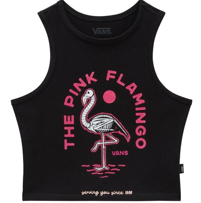 FLAMINGHOST FITTED TANK VN000GH8 BLK VANS