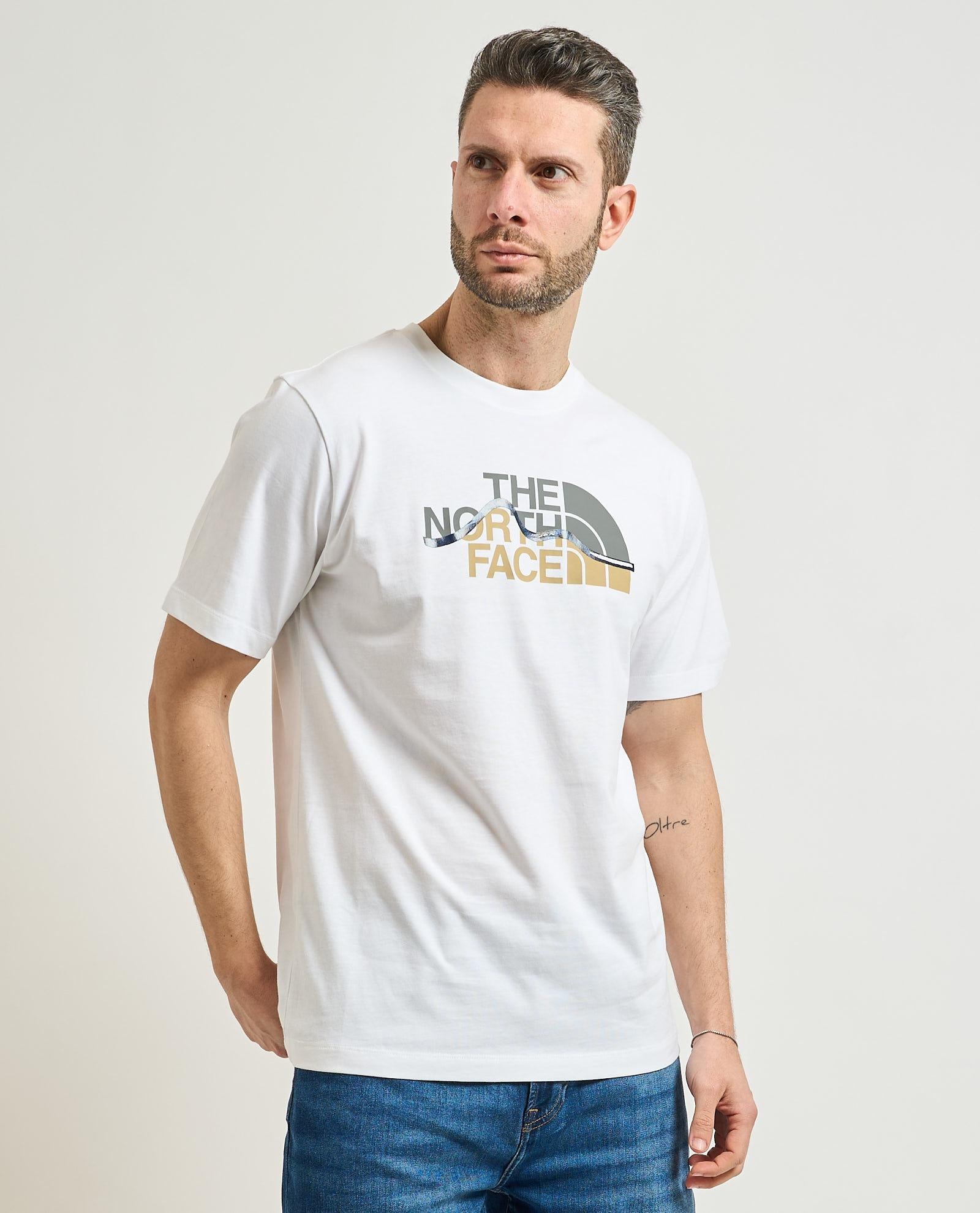 Mountain Line Regular Short Sleeve Tee NF0A8GUX FN41 THE NORTH FACE