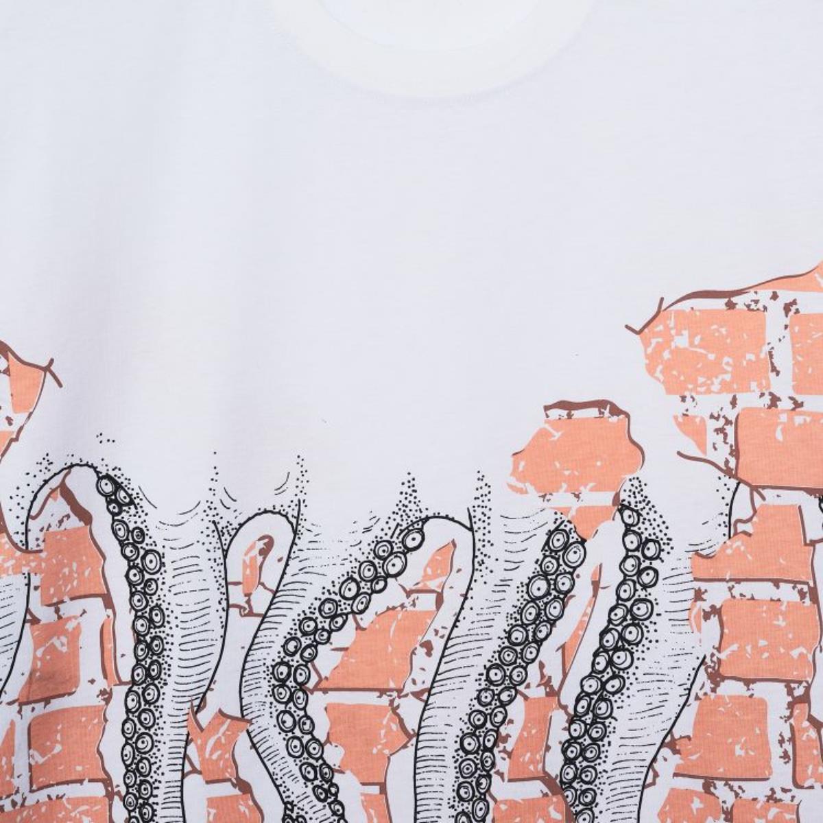 Maglia Brick 22SOTS21 WHT OCTOPUS