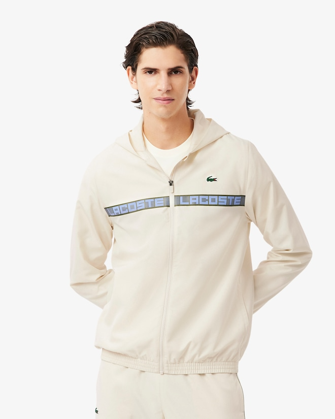 Tuta Da Tennis Con Logo A Righe WH4757 XFJ LACOSTE