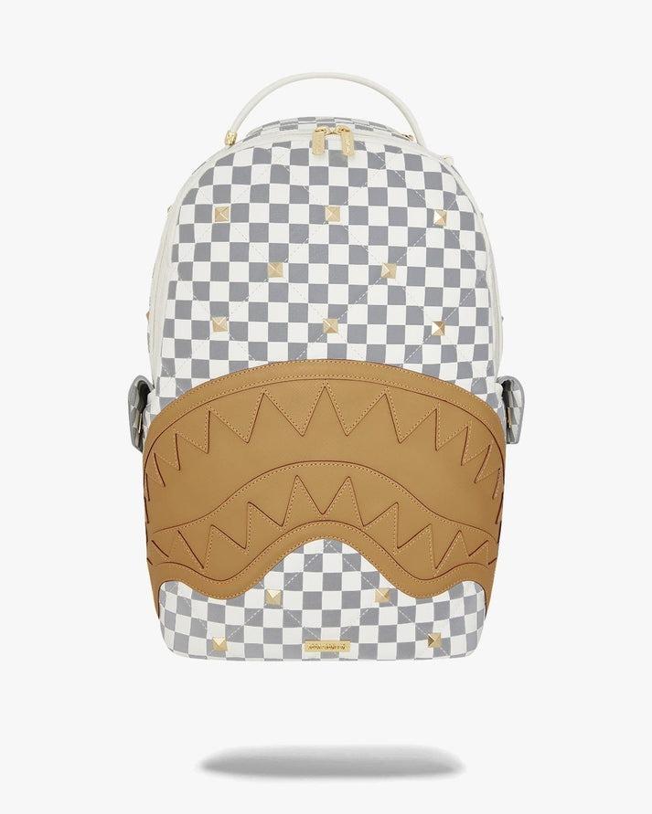 Cream henny quilt puff backpack 910B7537 NSZ SPRAYGROUND