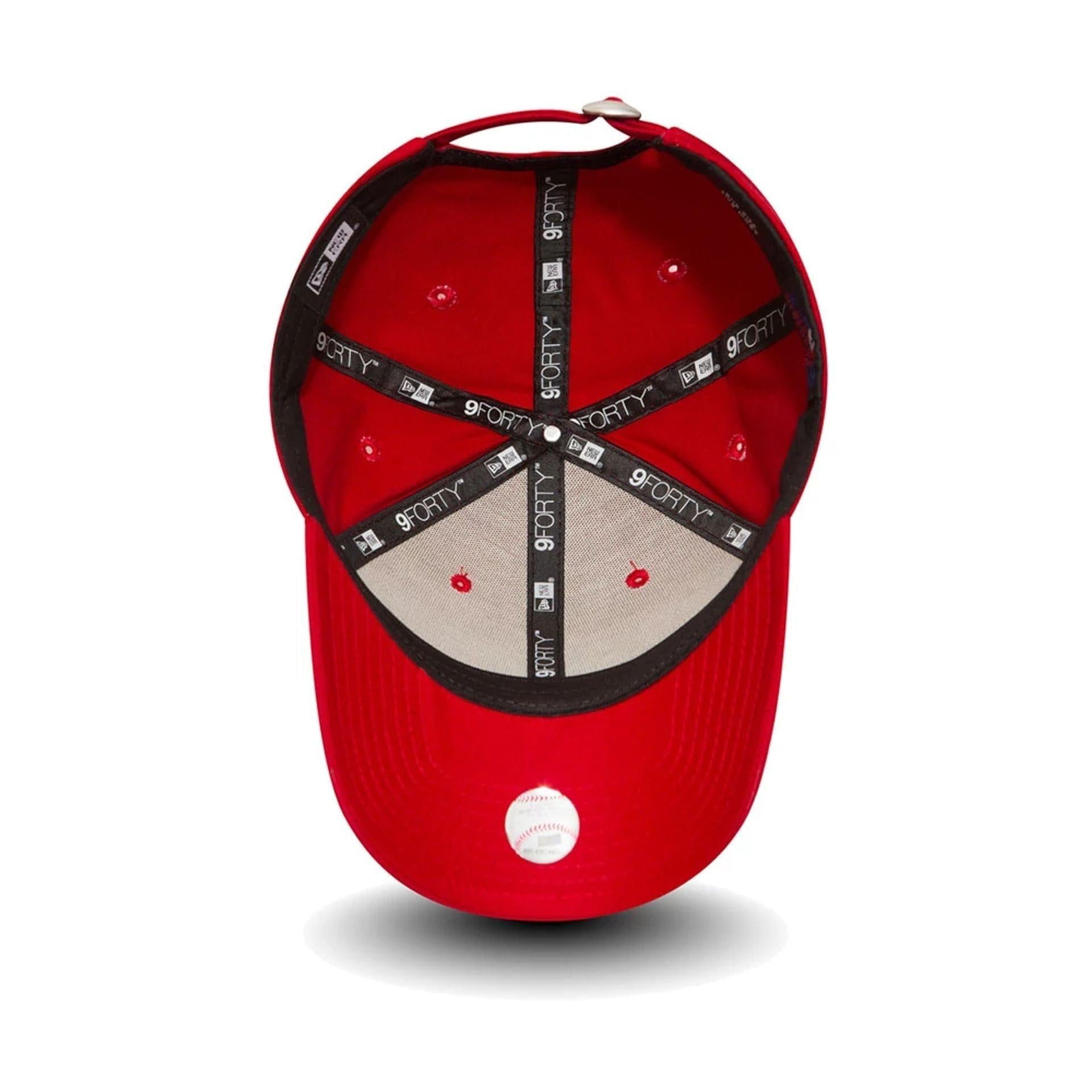 9FORTY Regolabile New York Yankees Essential 10531938 SCARLET/WHITE NEW ERA
