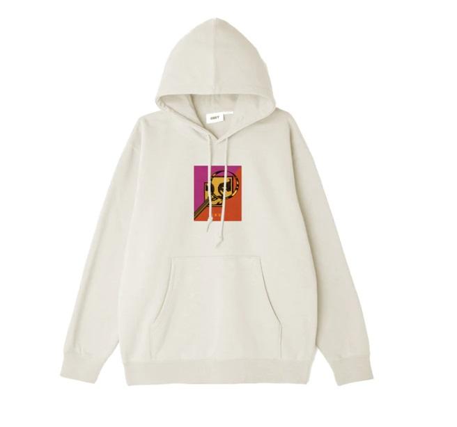 Obey felpa maginify premium 22MC0000276 UNBLEACHED OBEY