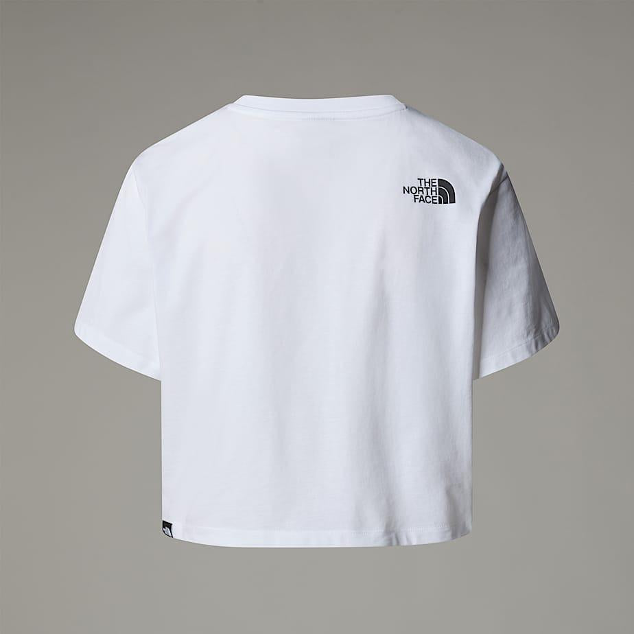 Simple Dome Cropped Slim tee NF0A87U4 FN41 THE NORTH FACE