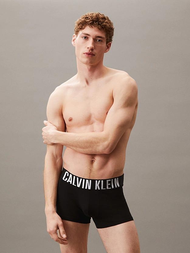 Boxer aderenti in confezione da 3 - Intense Power Cotton 000NB3608A VVL CALVIN KLEIN
