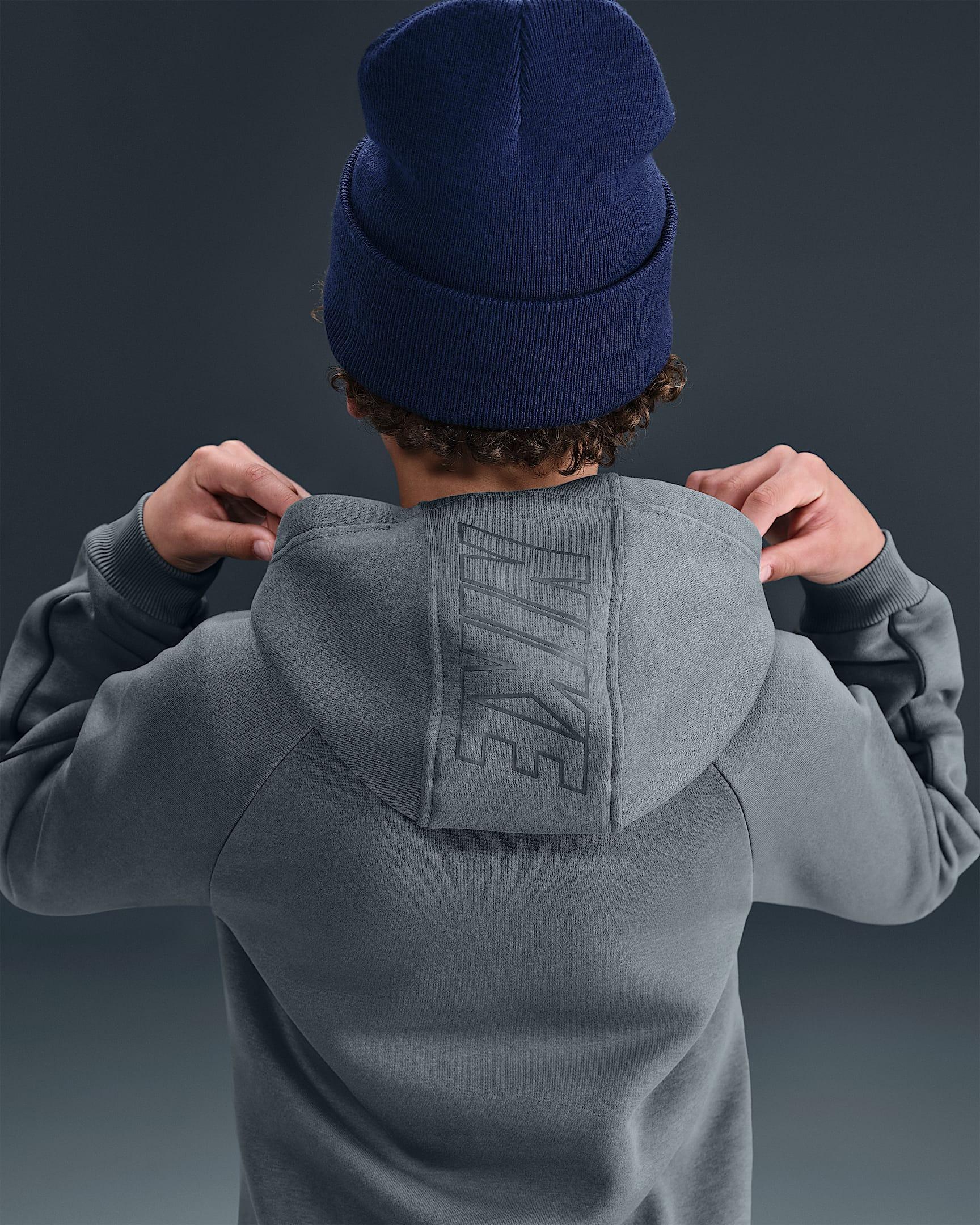 Sportswear Club Fleece<BR/>Tuta con cappuccio HQ9318 084 NIKE