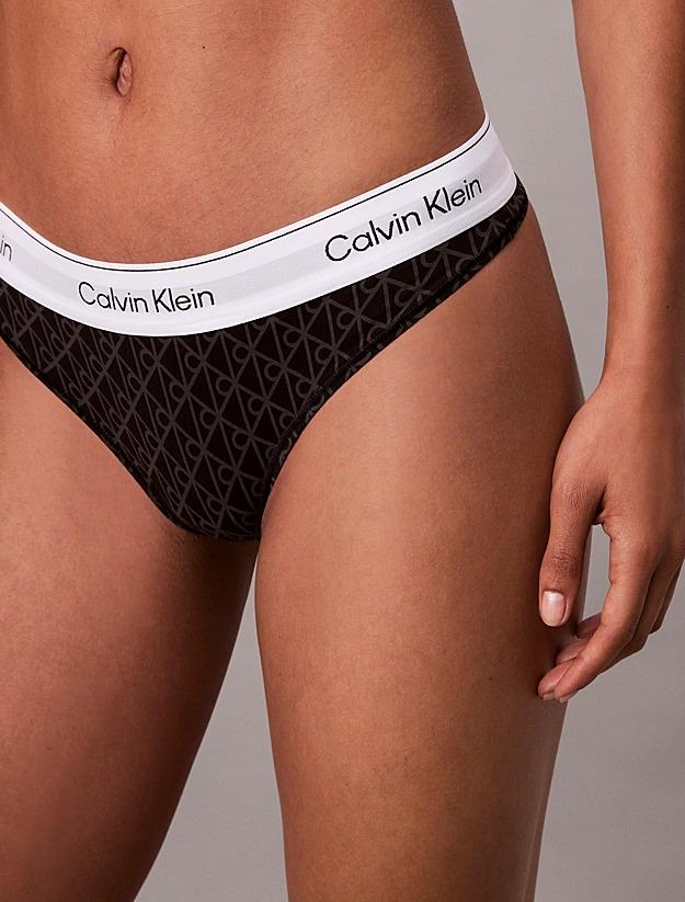 Perizoma - Icon Cotton Modal LV00QF8518 2RG CALVIN KLEIN