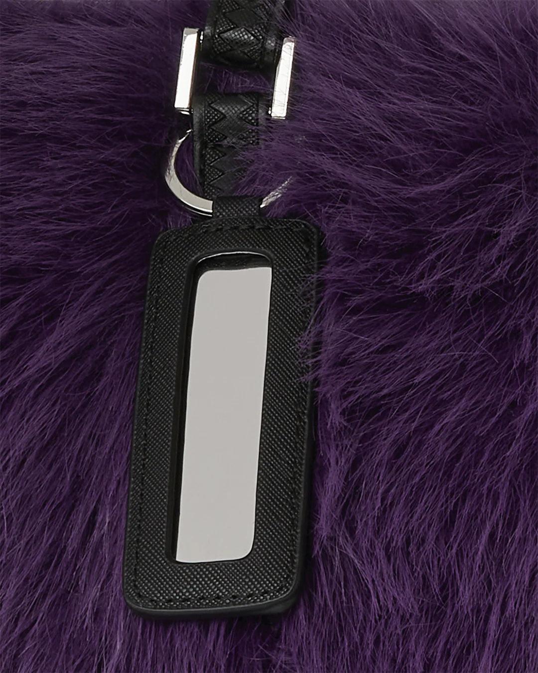 Fur Cray Purp Tote 910T8207 NSZ SPRAYGROUND