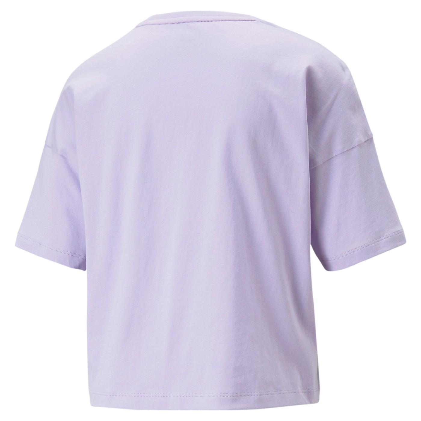 ESS Cropped Logo Tee<BR/> 586866 70 PUMA