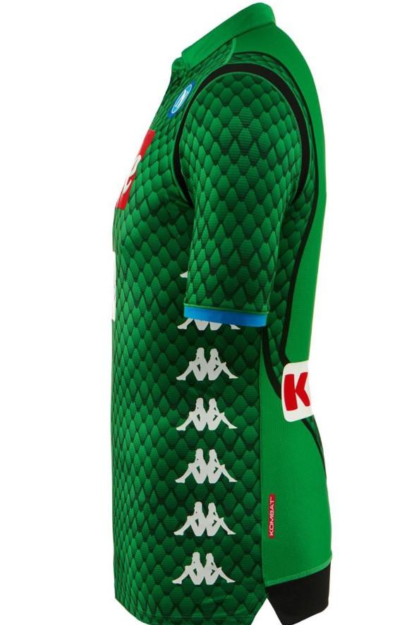 Maglia da gara ufficiale Napoli KAPPA UFFICALE 938 VERDE KAPPA