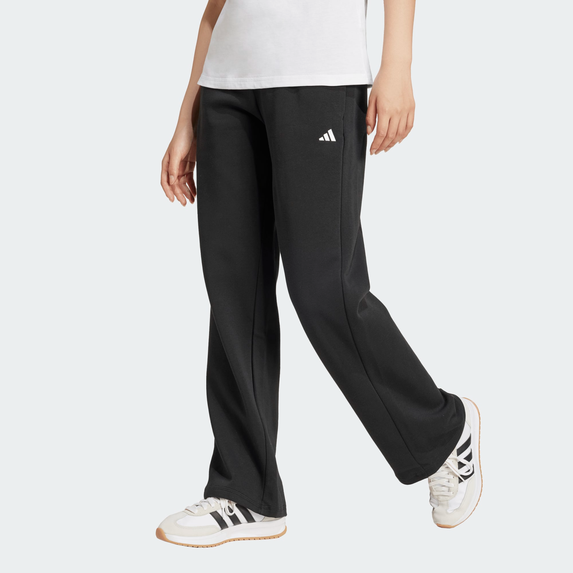 Essentials Small Logo Feel Cozy Open-Hem Pants JC5921 UNI ADIDAS