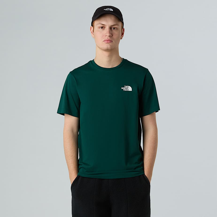 M Ss Simple Dome Tee NF0A87NG 1KI THE NORTH FACE