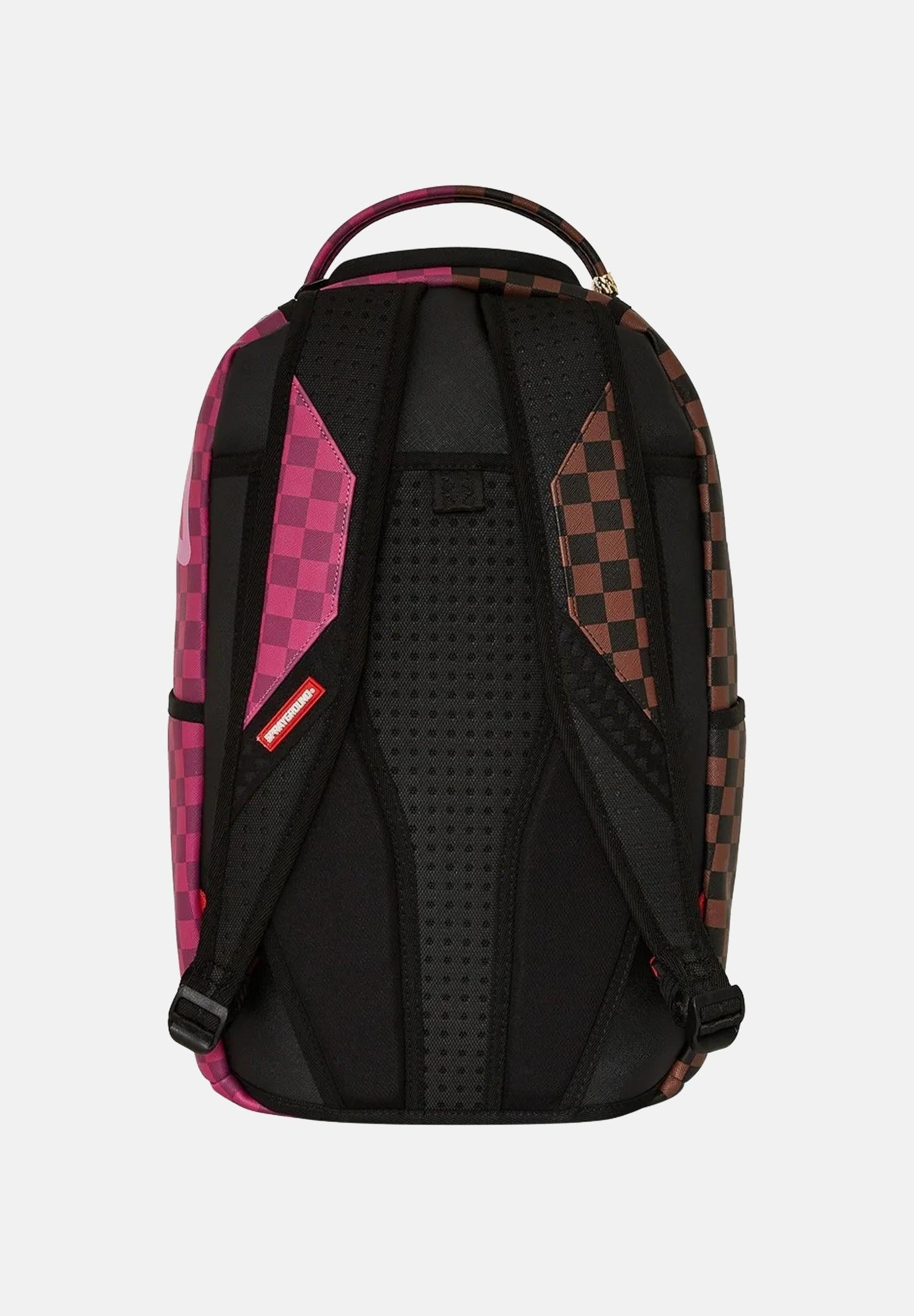 Split Sip Pink Check Dlxsv 910B6286NSZ UNI SPRAYGROUND