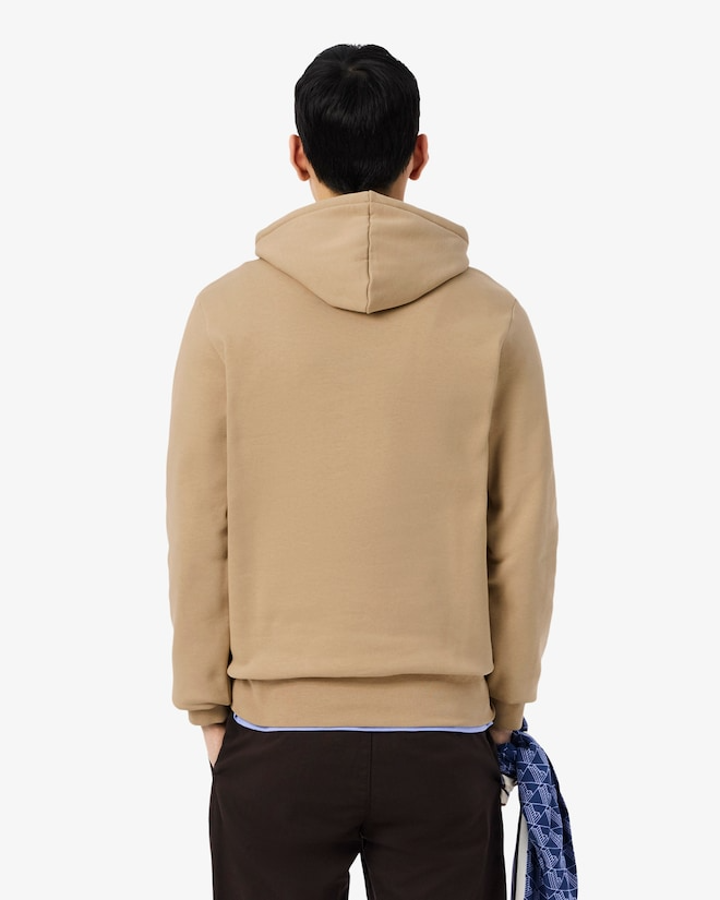 Felpa Con ùCappuccio In Pile SH9623 02S LACOSTE