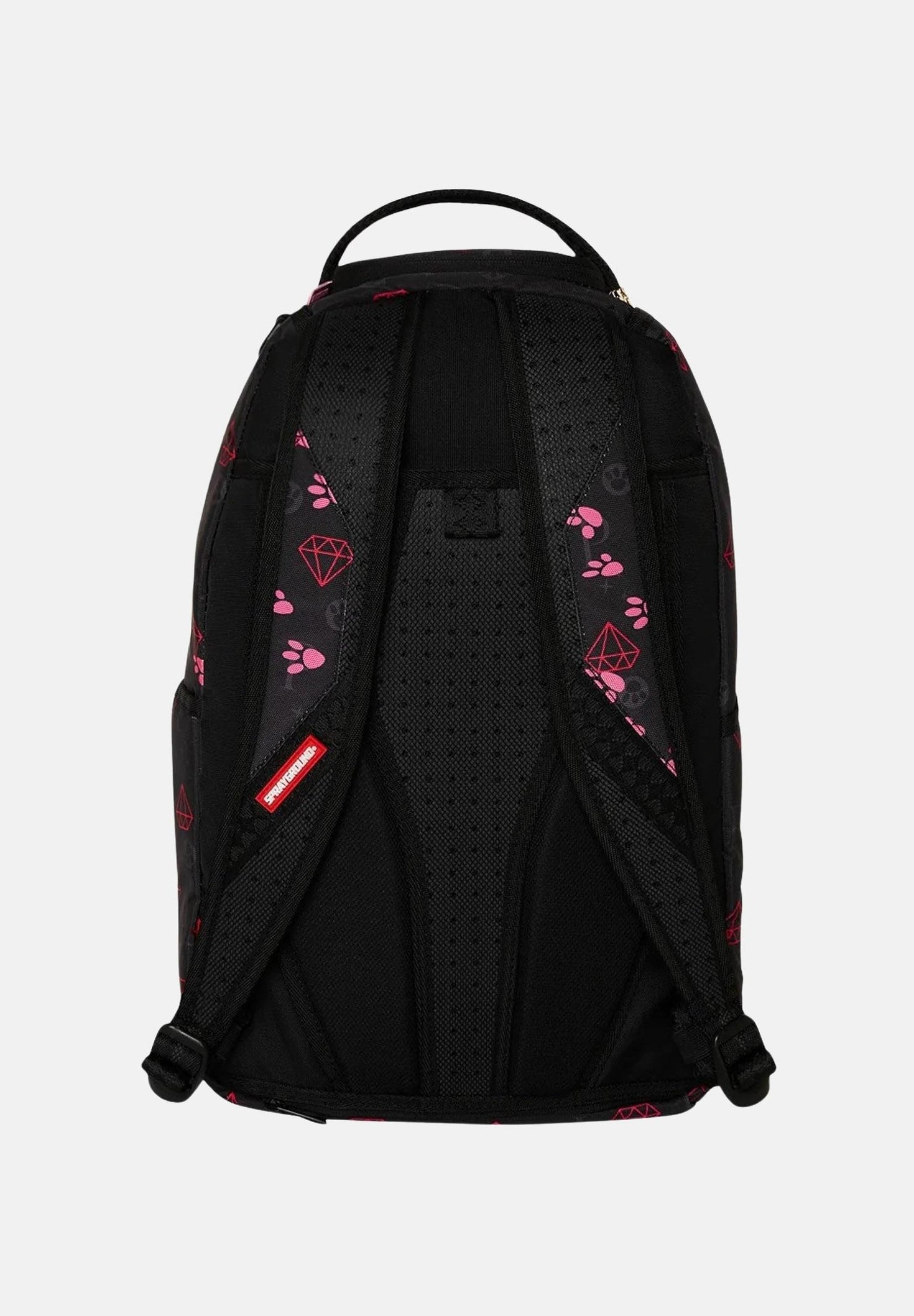 Pink Panther Paw Prints Dlxr Backpack