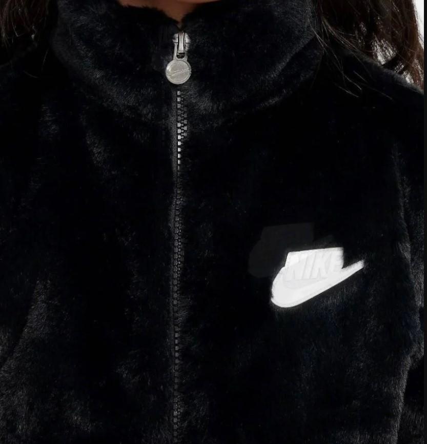 Nkn Nike Faux Fur Jacket 86M137 023 NIKE