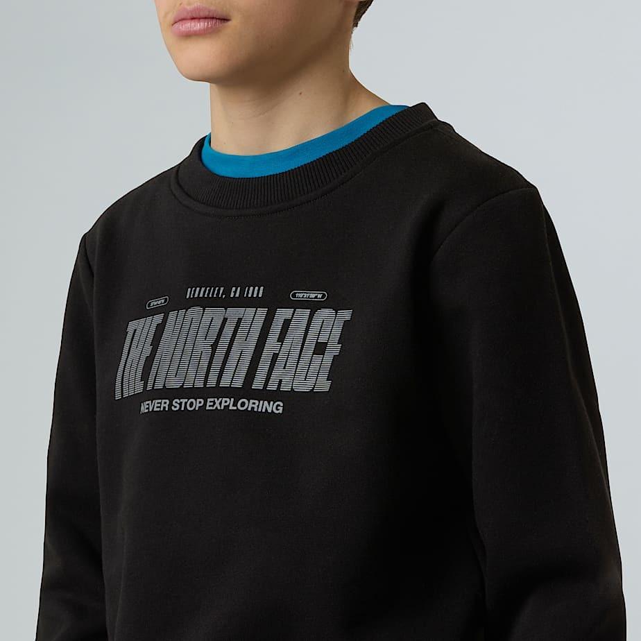 Reflective Logo Relaxed Crew NF0A8EAT JK31 THE NORTH FACE