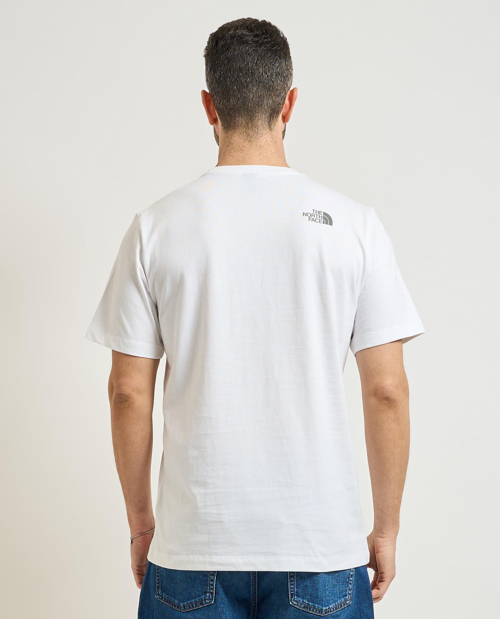 Mountain Line Regular Short Sleeve Tee NF0A8GUX FN41 THE NORTH FACE